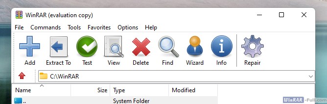 WinRAR Tango theme