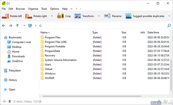 PeaZip archiver